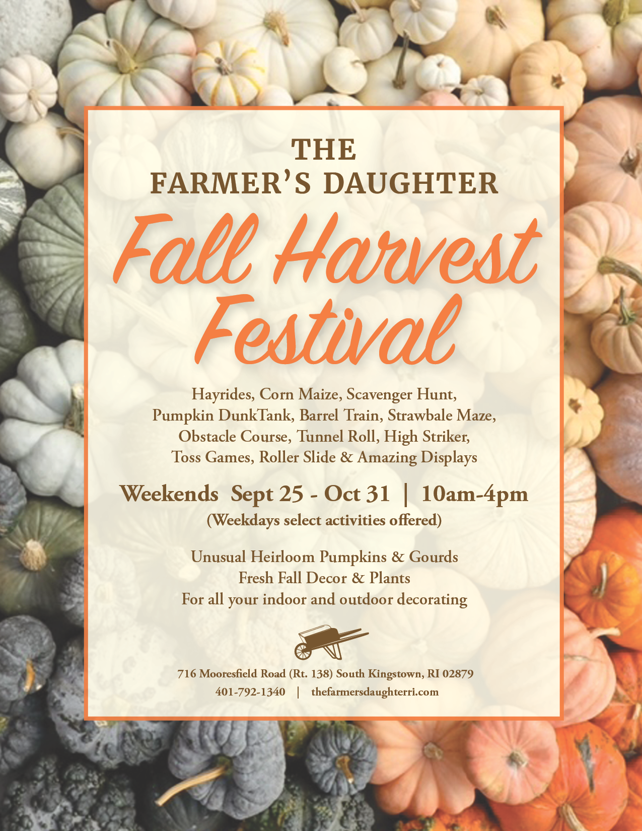 The Farmer's Daughter Fall Harvest Festival